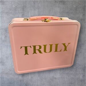 Truly Beauty Pink metal  Lunch Box